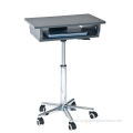 Height Adjustable Folding Laptop Table On Wheels